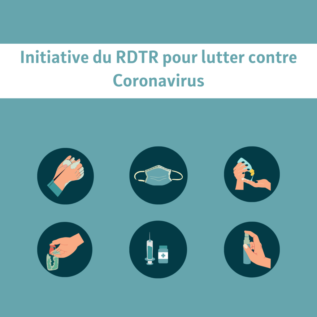 initiative du RDTR pour lutter contre Coronavirus